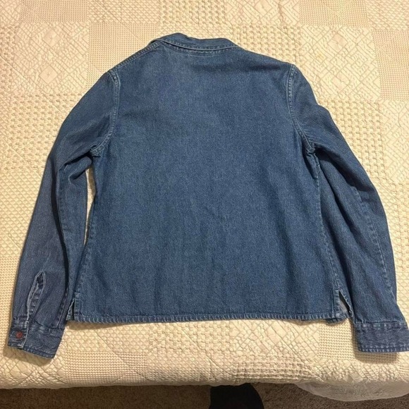 Vintage Paul Harris Design Floral Embroidered Denim Jacket, Small - Picture 6 of 6